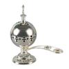 Metal Incense Burner Ornament Antique Style Censer for Desktop Living Room Yoga Bedroom Decoration