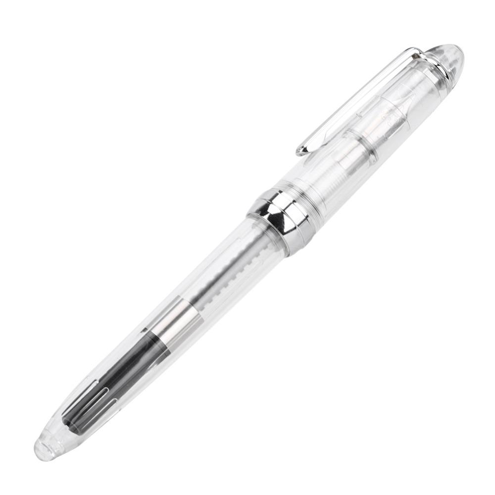 Iridium Nib Fountain Pen Acrylic Body Ink Pen Stationery Sign Pen  Journaling