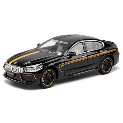 1/24 BMW M8 MANHART MH8 800 Süper Araba Alaşım Metal Diecast Model Araba Koleksiyon Hobi Kitaplık Bilgisayar Süsü Arkadaş İçin Hediye Kutu