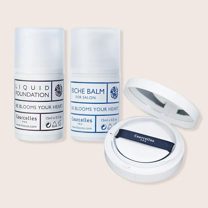 Biche Balm 15ml + Liquid Foundation 15ml + Cushion Container SET A SET (Biche Balm 15ml 00 + Foundation 15ml 150)