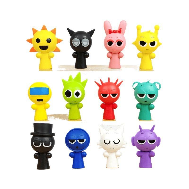 Large Rhythm Box Figurine Music Toy Set for Kids