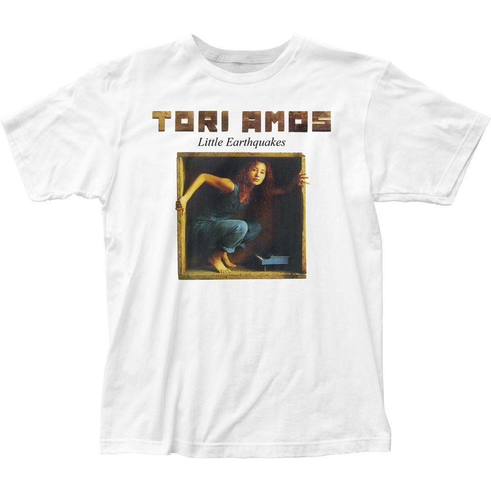 Tori Amos Little Earthquakes Mens T Shirt Music Classic Concert Band Tee White Unisex T-Shirt XXL
