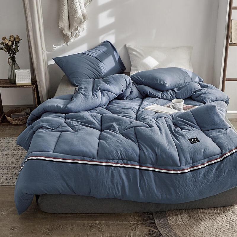 Yiyiai Japanese Style Washed Cotton Winter Quilt