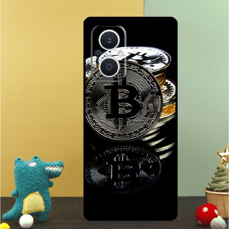 Bitcoin BTC Case For OPPO Reno 7 8 10 Pro 13 13F 12 11 F 8T OPPO Find X8 Pro X6 X3 X5 Lite Cover Shell