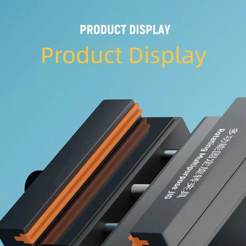 360 Degree Rotatable Phone Fixture Tool for LCD Screen Heating Separation Cover Detachment and Board Clamping with Powerful Suction and silicones