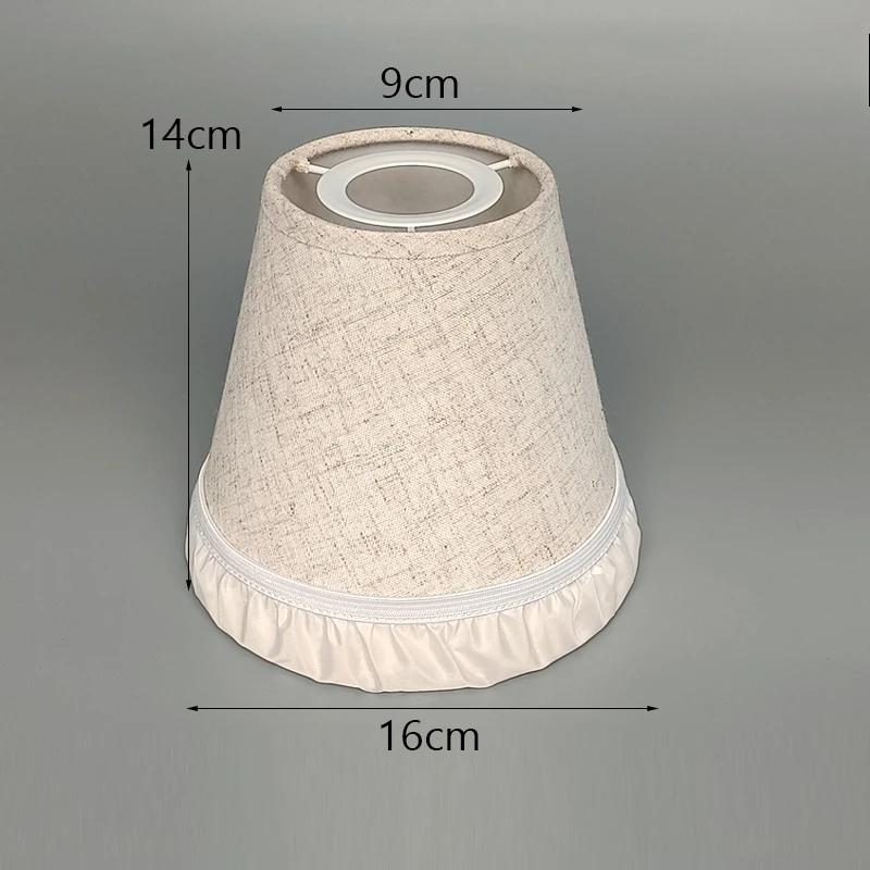 White/Beige Chandelier Lamp Shade  E27 Lampshade Ceiling Lamp Cover Shade + Lens Hood Pendant Light Cover Replacement