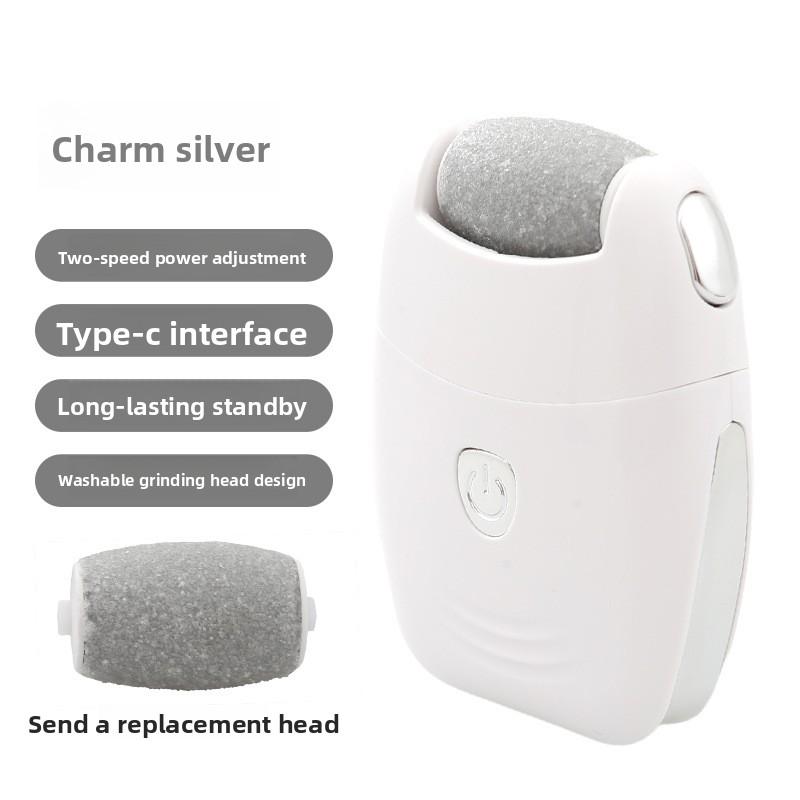 

Электрическая пилка для ног, артефакт для педикюра и отшелушивания, бытовое автоматическое перезаряжаемое удаление мозолей, пилка для ног, педикюрная машинка English manual