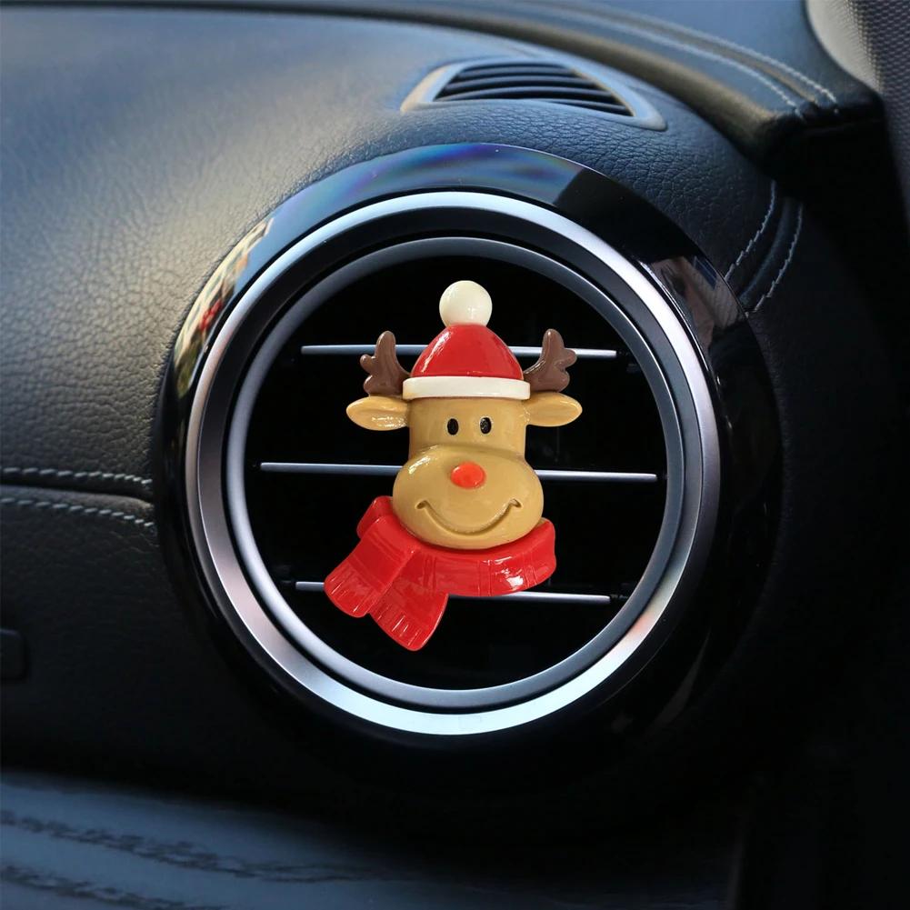 Auto Diffusor Lüftungsschlitze Auto Diffusor Schneeflocke Öl Legierung Lüftungsschlitzclip Tragbarer Lufterfrischer Aromatherapie Öl Diffusor für jedes Alter
