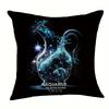 Darkrai Zodiac Cushion Cover Leo Pisces Aquarius Taurus Sagittarius Libra Scorpio Cancer Virgo Capricorn Aries Pillowcase Decor