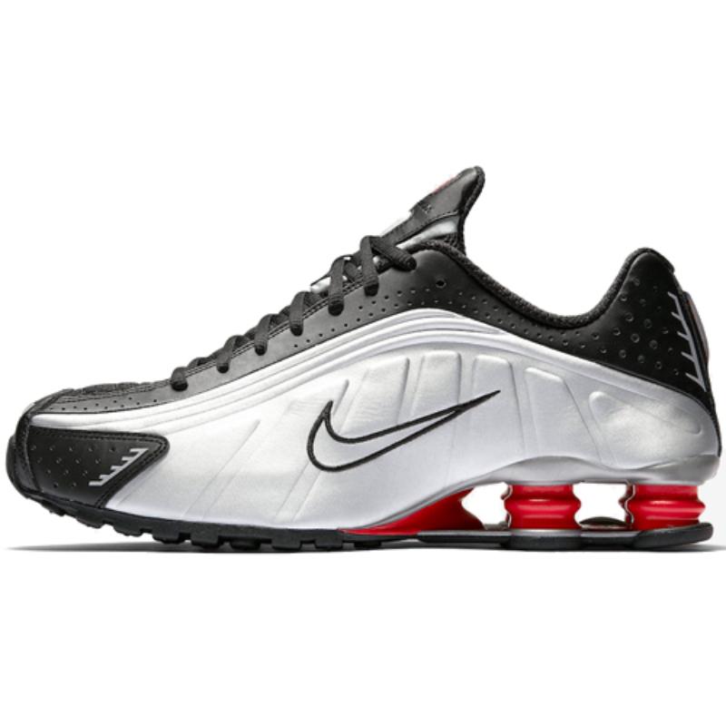 Nike Shox R4 "OG" Black Metallic Silver Sneakers BV1111-008