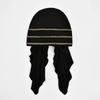 Women Golden Stripes Elastic Hat Cap Muslim Hijab Headband Middle East Instant Scarf Hijab Islamic Turban Bandana