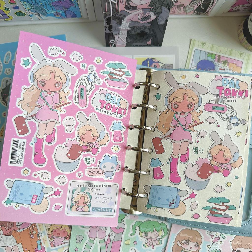 Shibuya Diary Cute Korean & Japanese Style Girly Stickers for Gukka Planners