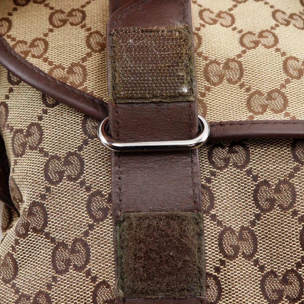 GUCCI Waist bag body bag 145851 beige GG canvas mens Used