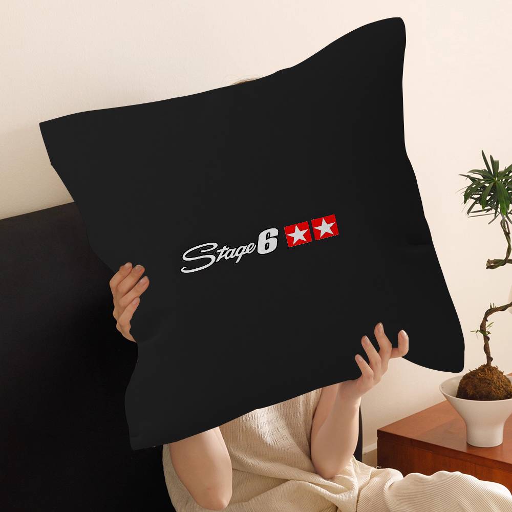 Fashion S-Stickers S-Stages 6 Pillow Anime Pillow Sofa Bed Head Pillow Cover Cushion Cover 45X45 Cm Fashion