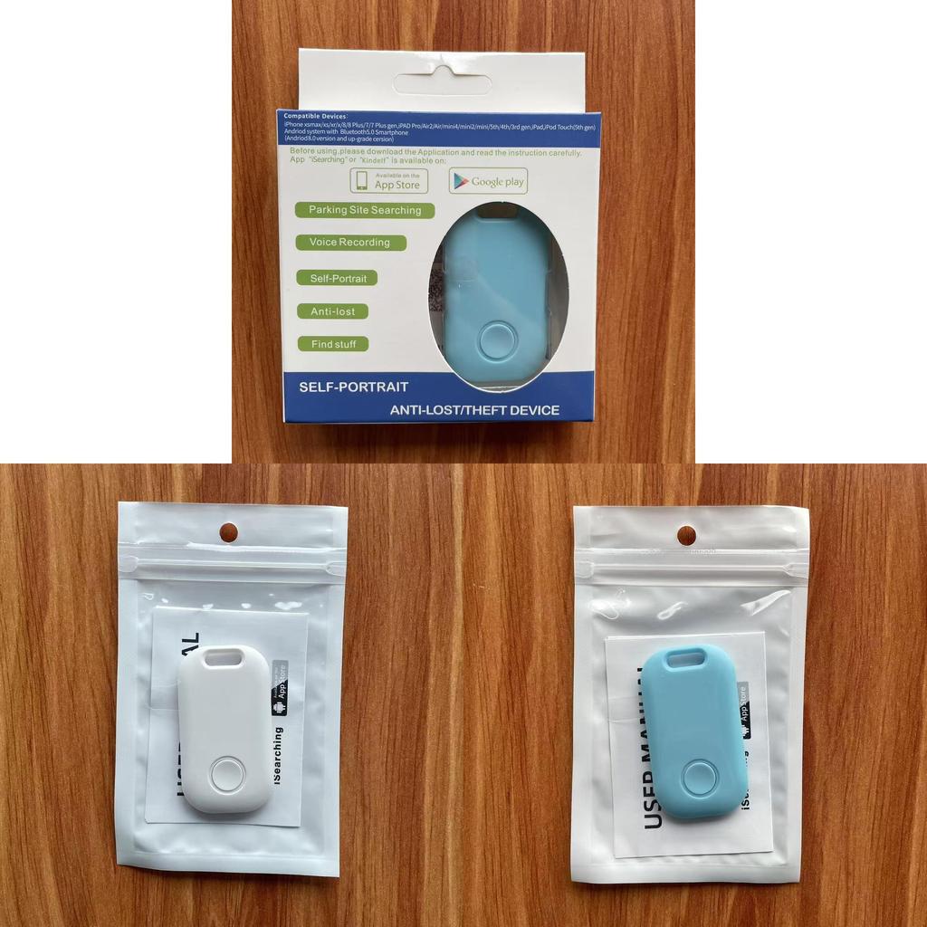 Bluetooth Smart Locator Keychain With Twoway Tracking For Keys And Pets