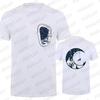 Men T-shirts Summer Casual Tees Mountain Duplex Printing Round Neck Short Sleeve Y2k Tops Rock Climbing Male Oversized Clothing