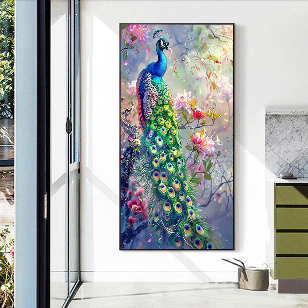 5D DIY Full Round Drill Diamond Painting Animal Kit Home Decoration Art Craft