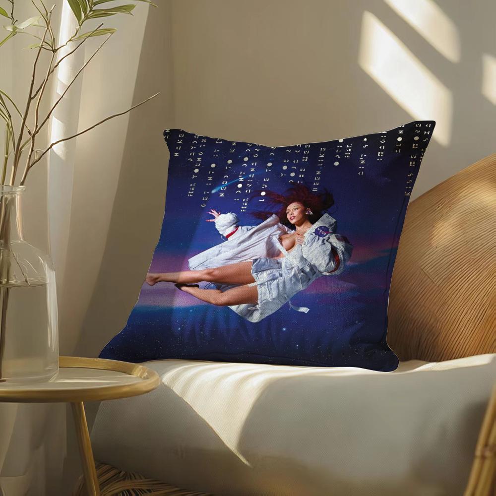 Dojacat Pillow Case Pillowcase, Double-Sided Printed, Sofa Cushion, Bedroom Headboard