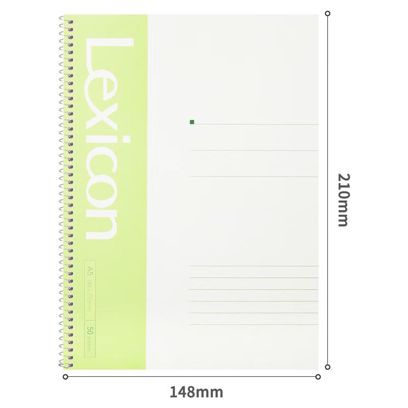 Deli A5 Spiral Bound Softcover Notebook (12 Pack)