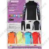 Unisex Long Sleeve Goalkeeper Kit: Protective Jersey & Pants for Training and Competition