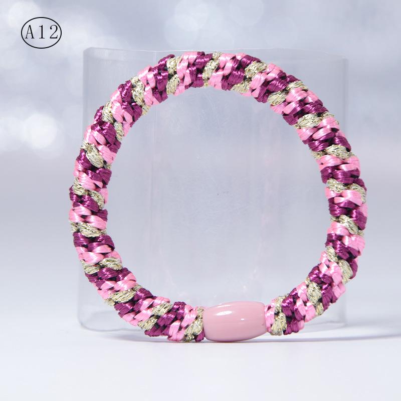 Hohe Elastizität Haargummis & Scrunchies - Keine Knicke, Elastische Bänder für Haaraccessoires