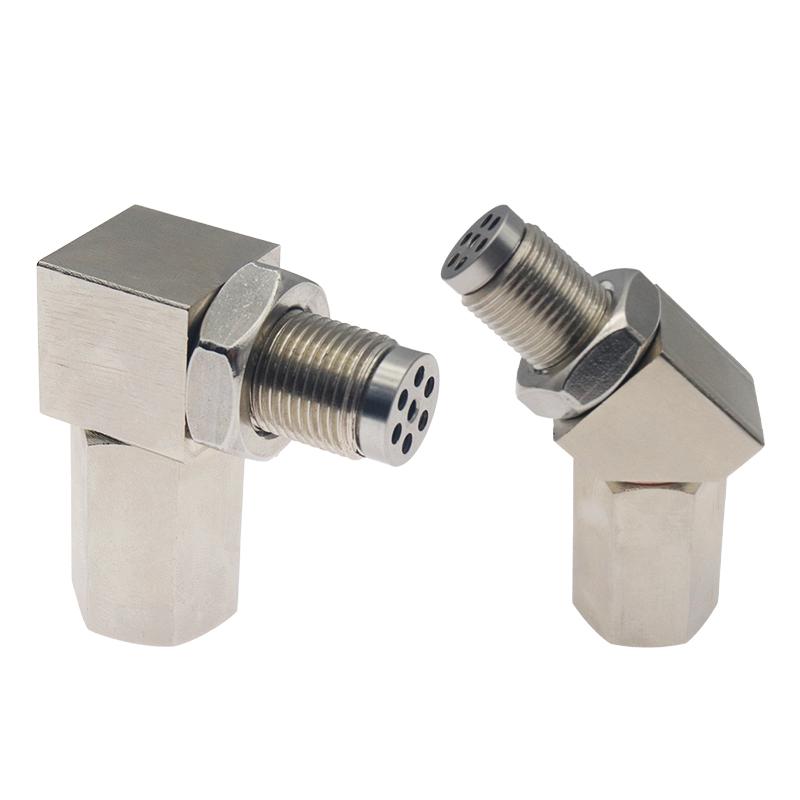 0/45/90 Degree Extender Oxygen Sensor Extender Catalytic Converter Universal M18X1.5 O2 Oxygen Sensor Connector Accessories