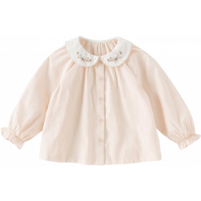 DAVE & BELLA Girls Floral Print Long-Sleeve Shirt 100cm