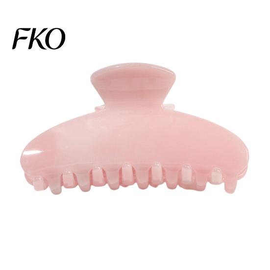 Damage-free Hair Clip Back Head Claw, Macaron Color Shower Clip, Smooth Surface Large Long Claw Anti-Slip Teeth Accessory for Buns Commuting