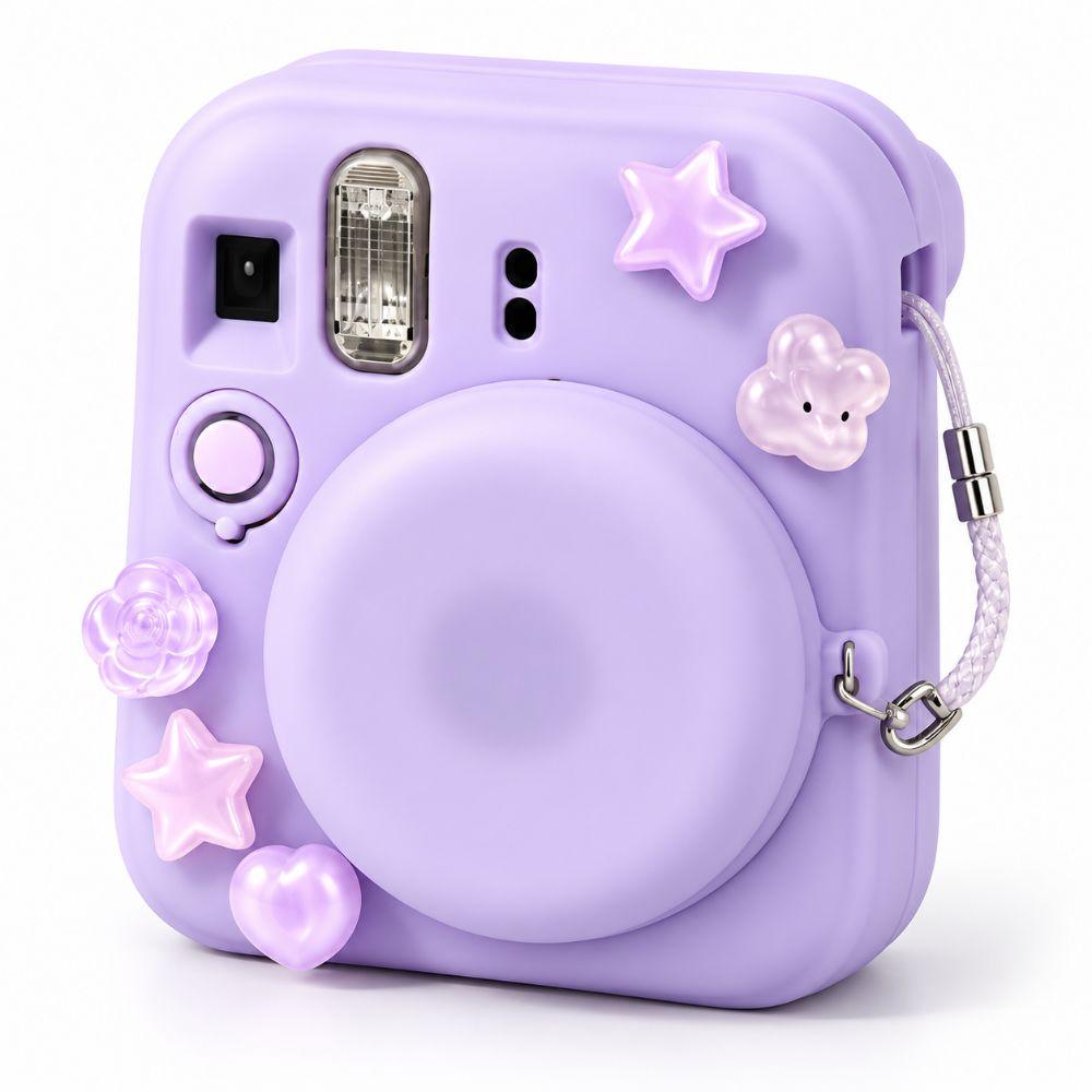 Soft Silicone Camera Case DIY Camera Case for Fujifilm Instax Mini 13 Daily Photography