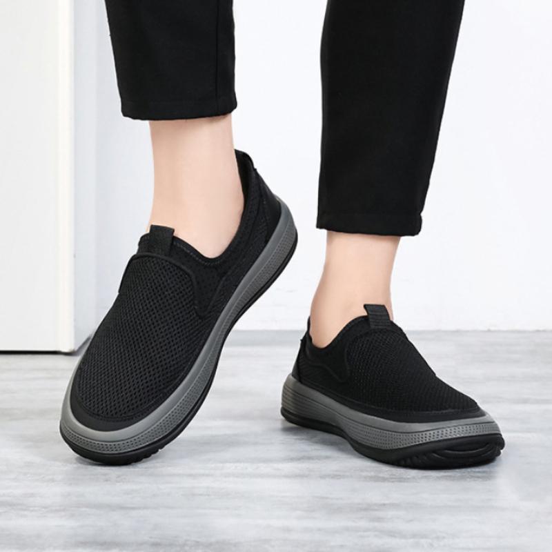 Men's Mesh Breathable Shoes Comfy Non Slip Casual Walking Shoes for Men's Outdoor Shoes