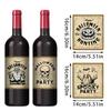 12PCS/Set Halloween Wine Labels Witch Bottle Stickers Horror Gothic Vintage Potion Decals Halloween Party Decor Party Supplies