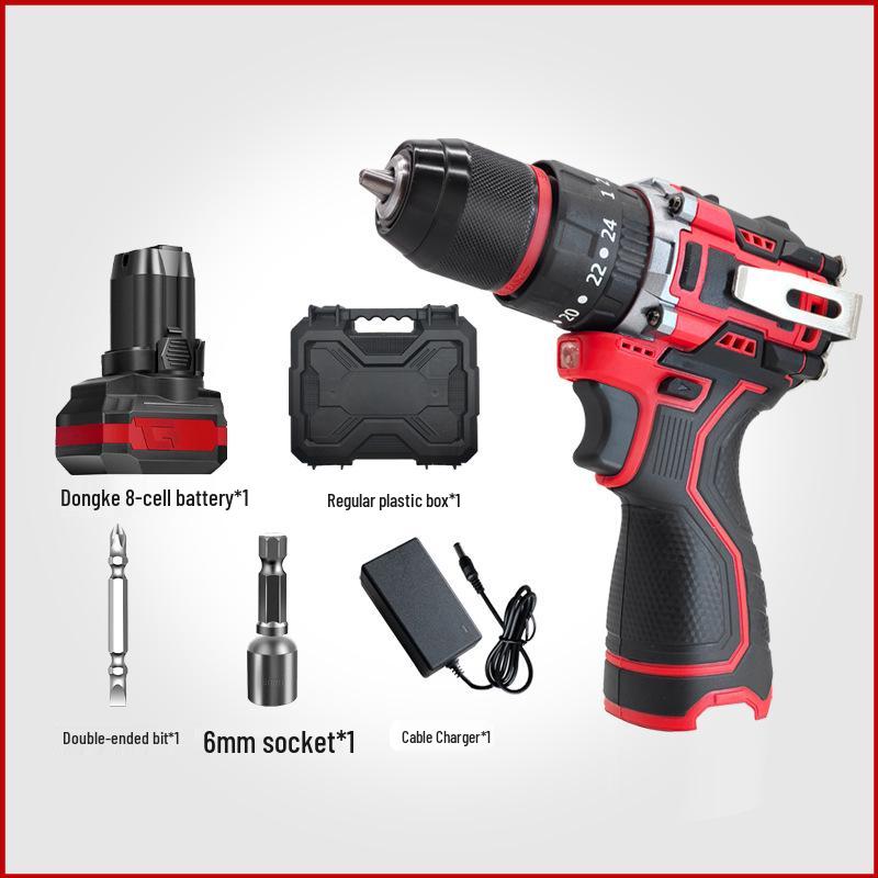 16.8V Brushless Lithium-ion Handheld Drill & Multifunctional Electric Screwdriver