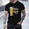 Save Water Drink Beer T-shirt Funny Beer Day Graphic Summer Men's Short Sleeve T-shirt Drinking Pary Women Men T-shirts Tee Tops