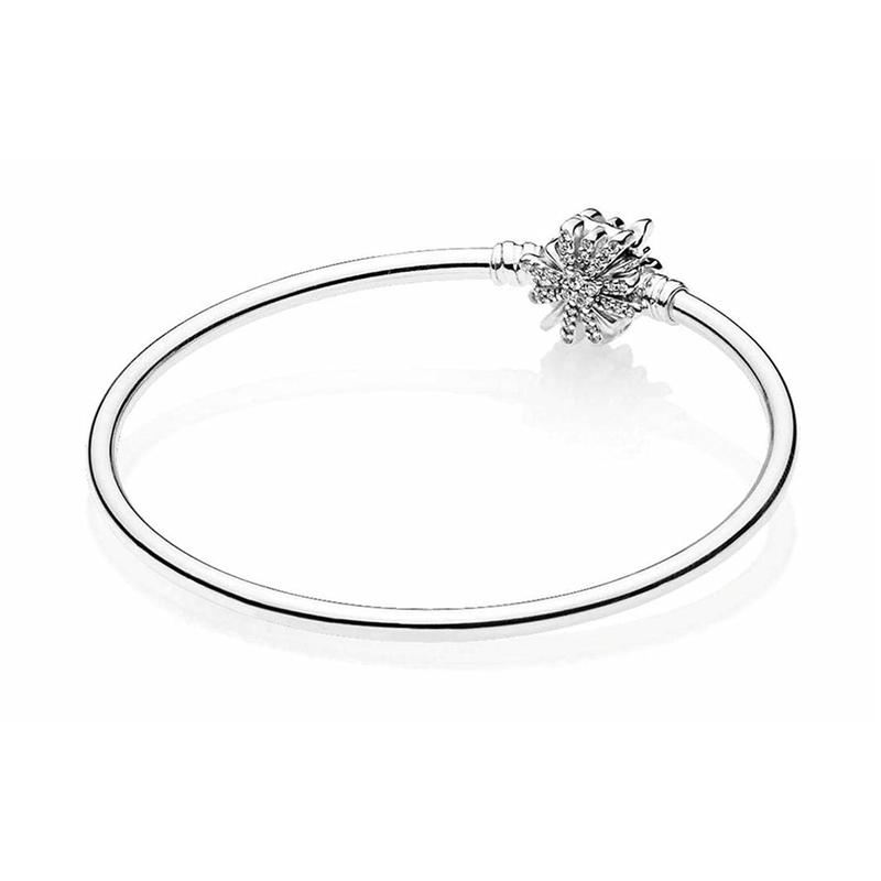 Pandora Fireworks Wish 925 Silver Bracelet Women s Style 597763CZ серебряный