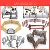 Farm Scene Pvc Animal Enclosure Model With Assembly For Kids And Collectors