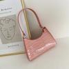 Fashion Exquisite Shopping Bag Retro Casual Women Totes Shoulder Bags Female Leather Solid Color Chain Handbag for Women 2024