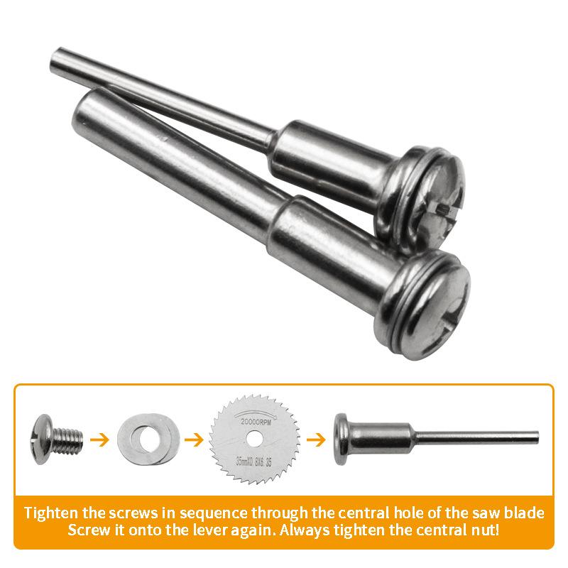 7pcs High-Speed Steel Cutting Blades: Cut Wood, Plastic, Copper, Aluminum & Soft Metals With Ease