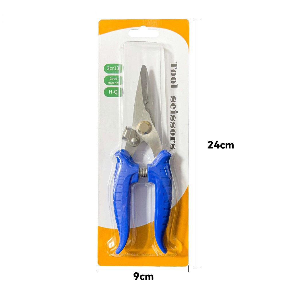 Professionelle elektrische Schere Multifunktions-Metallschere Kabelabisolierschere Edelstahl Elektrikerwerkzeuge 1 Stück