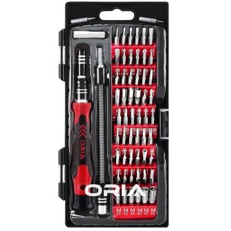 

ORIA Precision Screwdriver Set 60-in-1 Magnetic Screwdriver Bit Kit For Phones Game Console Tablet PC Electronics Repair Tool