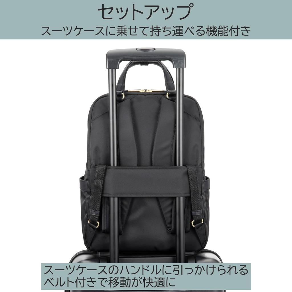 Ace Gene Vienna 3 Business Backpack, A4 Size, 13.3-inch PC Storage, No. 68704