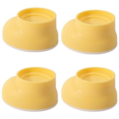 4Pcs Silent Washing Machine Feet Pads Universal Shock-absorbing Anti Vibration Pads Durable Anti-slip Classic Mats