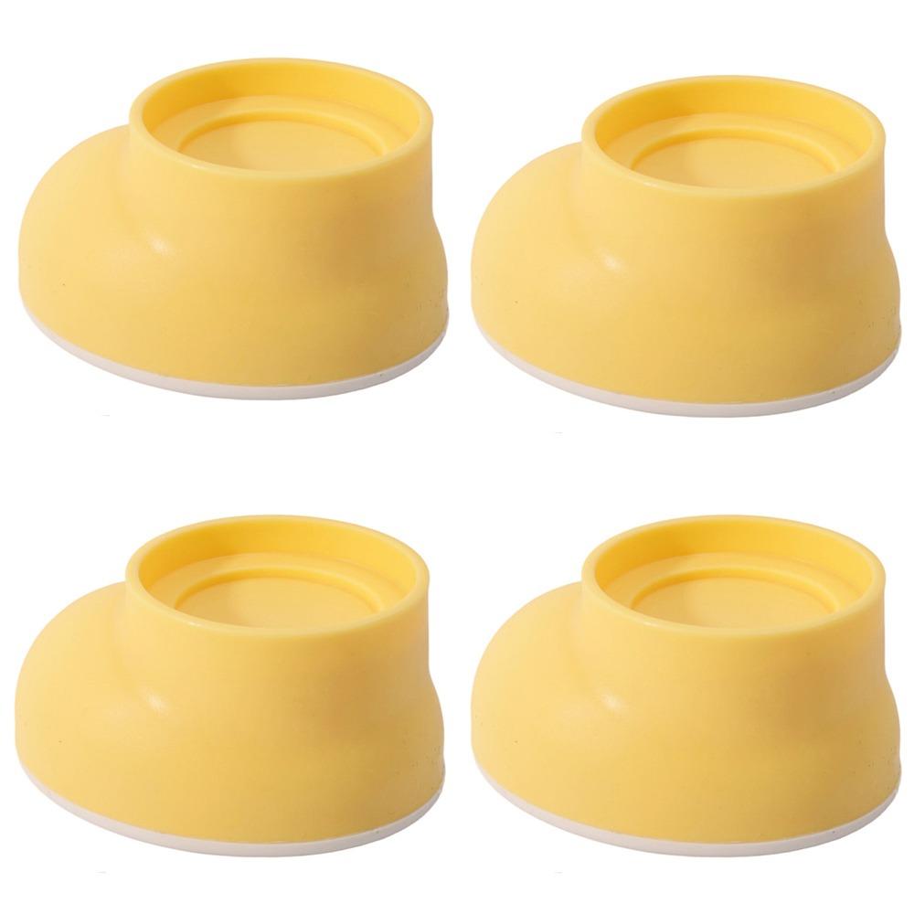 

4Pcs Silent Washing Machine Feet Pads Universal Shock-absorbing Anti Vibration Pads Durable Anti-slip Classic Mats