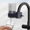 Faucet Mount Water Filter Kitchen Sink Filter Water Faucet Activated Carbon Water Faucet Filter for Reducing Chlorine Limescale Heavy Metals