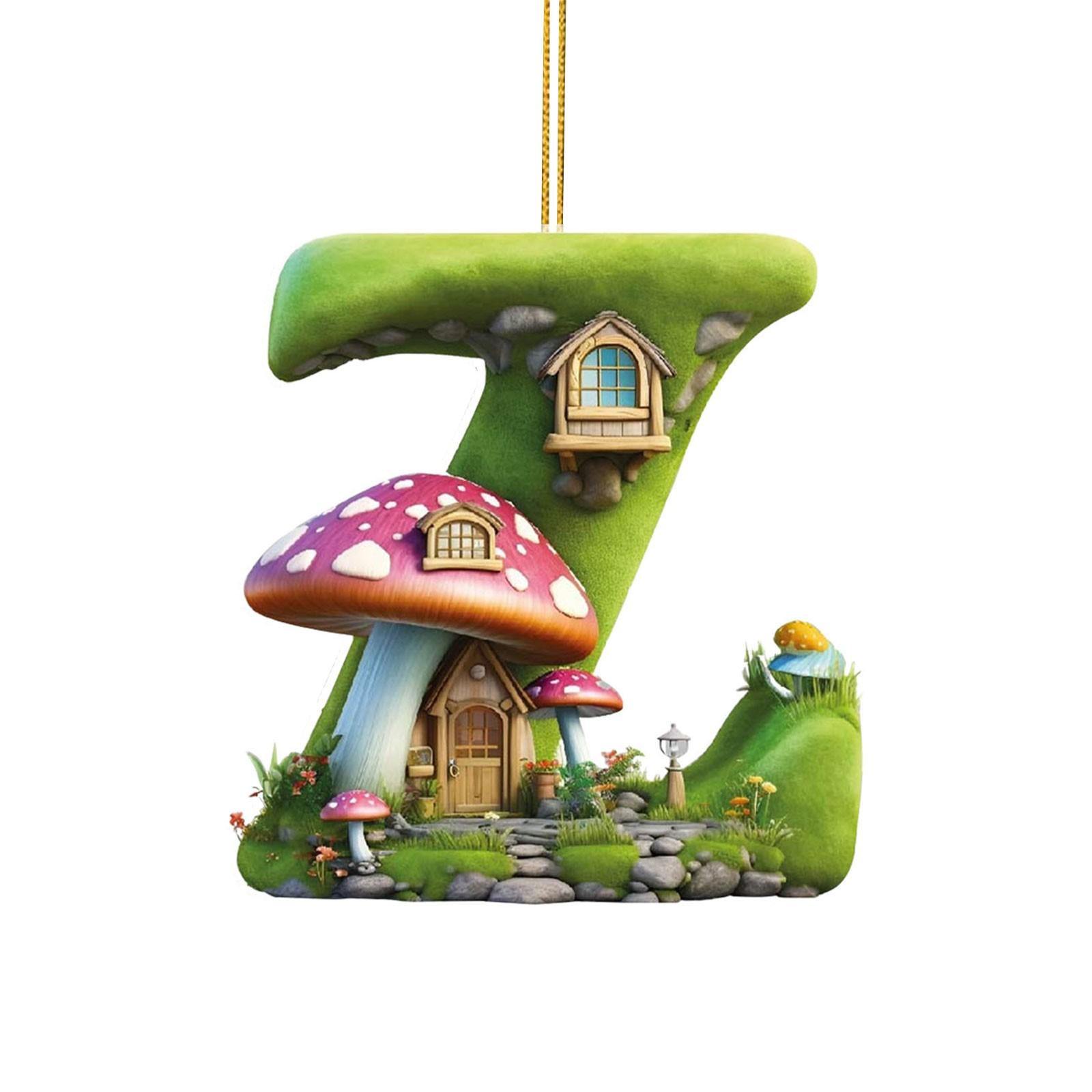 

Акриловый кулон с 26 буквами Главная Акриловый кулон с буквами для украшения One Size