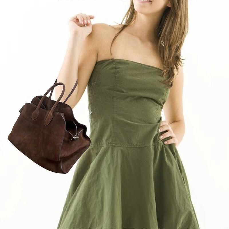 Women Bag Autumn Winter Shoulder Bag Top Handle Handbag All-Matching Work Bag Large Capacity Shopping Bag Commuting Bag