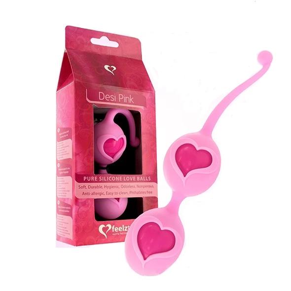 Geisha Balls - FeelzToys Desi Pink