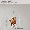 2D Cartoon Western Cowboy Running Horse Pattern Ear Jewelry Dangle Earring Daily Outfits Party Accessories Perfect Gift for Family/ Friends