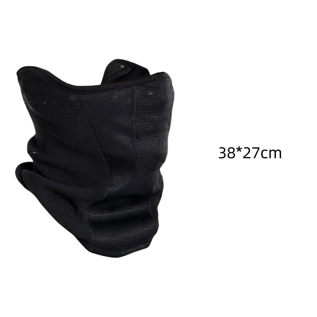 [Diggly] Winter Face Mask & Ski Mask Neck Gaiter (Black)