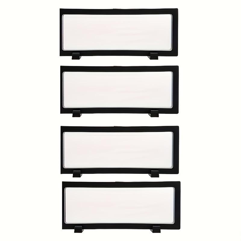 10/15 Dust Free Anti-oxidation Display Box 3D Floating Frame Jewelry Case Coins Treasure Necklaces Bracelets Display Travel Home