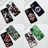 Cover for Apple iPhone 13 12 Mini XS 11 Pro Max 7 8 Plus XR SE 2022 2020 SE3 Phone Case Rock Lee Narutos Akatsuki Uchiha Itachi
